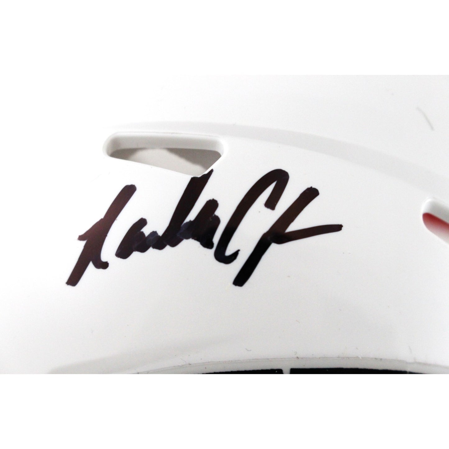 Randall Cunningham Autographed UNLV Rebels Mini Helmet (Beckett Witnessed)