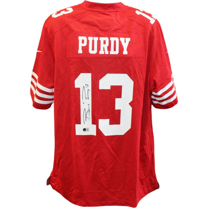 Brock Purdy Autographed San Francisco 49ers Nike Scarlet Jersey