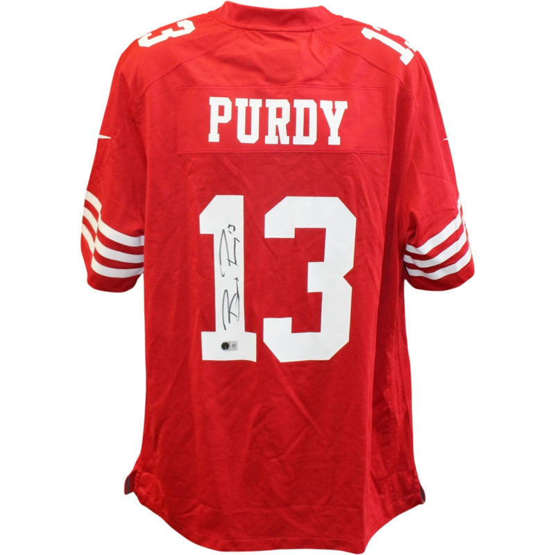 Brock Purdy Autographed San Francisco 49ers Nike Scarlet Jersey