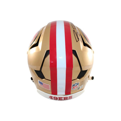 Brock Purdy & George Kittle Signed San Francisco 49ers Full Size Axiom Helmet