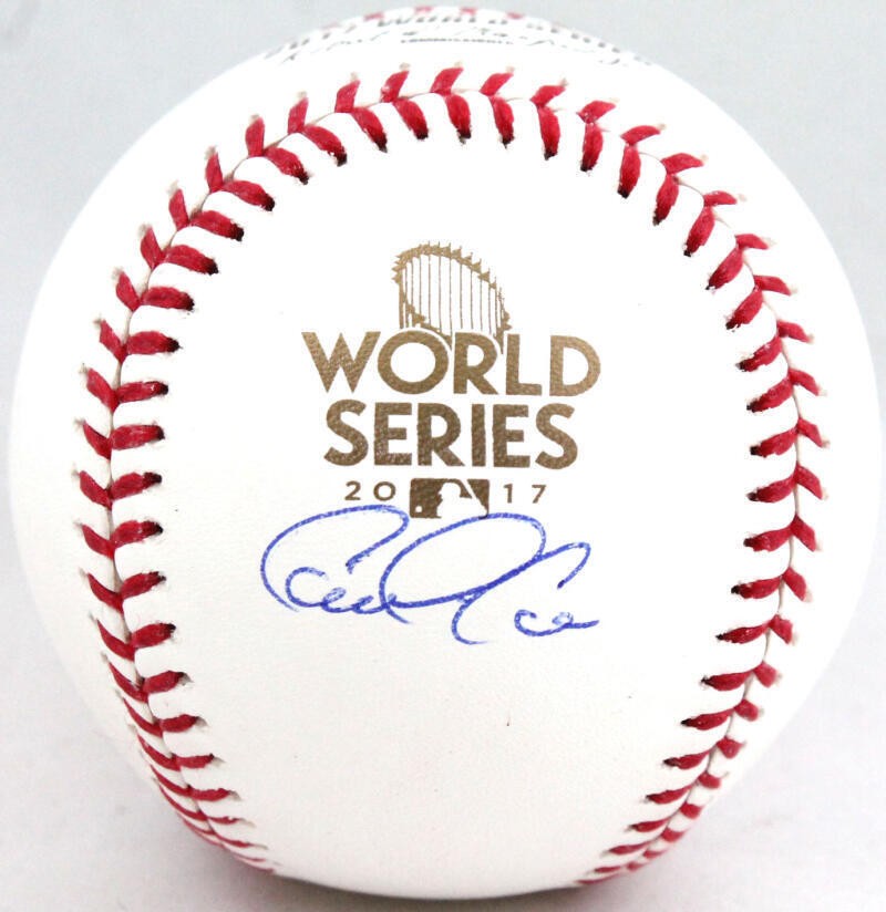 Carlos Correa Signed 2017 World Series Rawlings Baseball