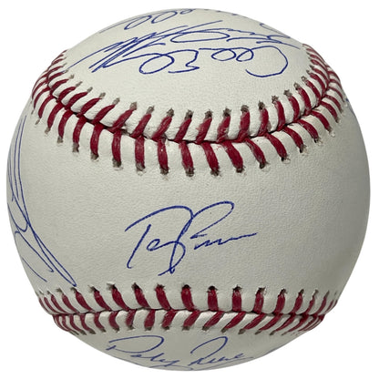 2004 Boston Red Sox Team Signed World Series Baseball (11 Sigs) BAS
