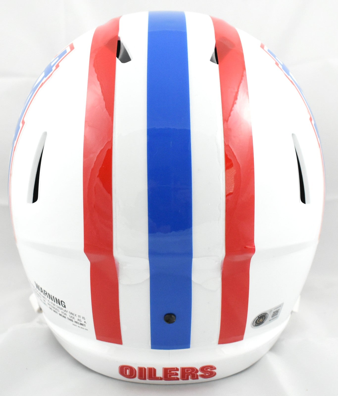Warren Moon Signed Houston Oilers Full Size Helmet