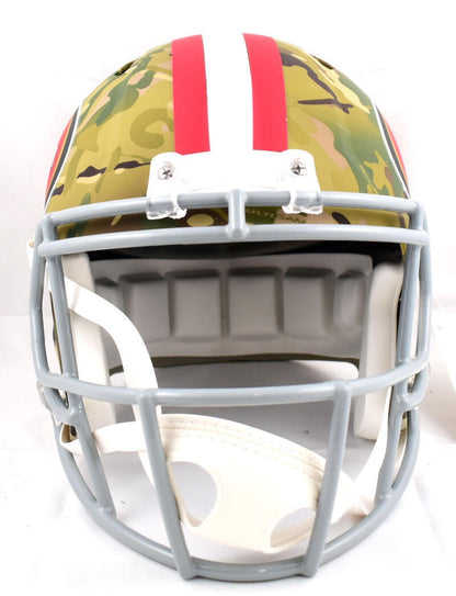 Deebo Samuel Signed San Francisco 49ers Full Size Camo Helmet