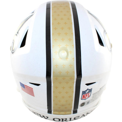 Drew Brees Signed New Orleans Saints 2025 Alternate SpeedFlex Authentic Helmet