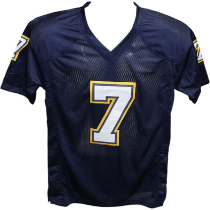 Doug Flutie Signed Los Angeles Chargers Pro Style Blue Jersey