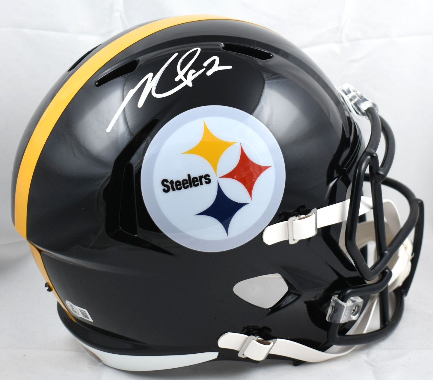 Michael Vick Signed Pittsburgh Steelers Full Size Speed Replica Helmet