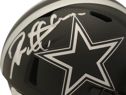Deion Sanders Dallas Cowboys Autographed Eclipse Mini Helmet