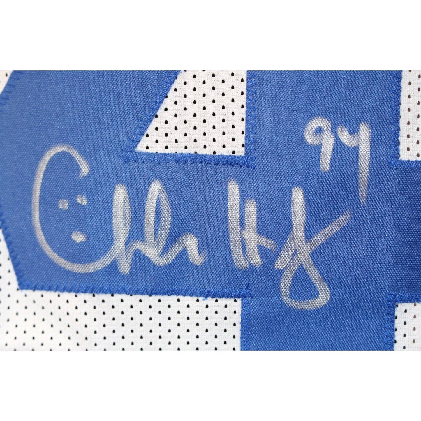 Charles Haley Autographed Pro Style White Football Jersey