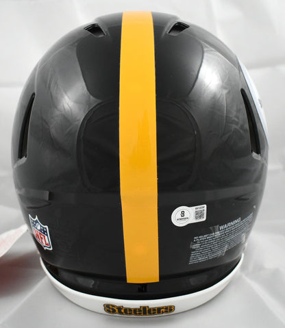 Troy Polamalu Autographed Pittsburgh Steelers Full Size Speed Authentic Helmet