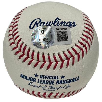 Sammy Sosa & Mark McGwire Dual Signed ROMLB Baseball (HR Inscription) BAS