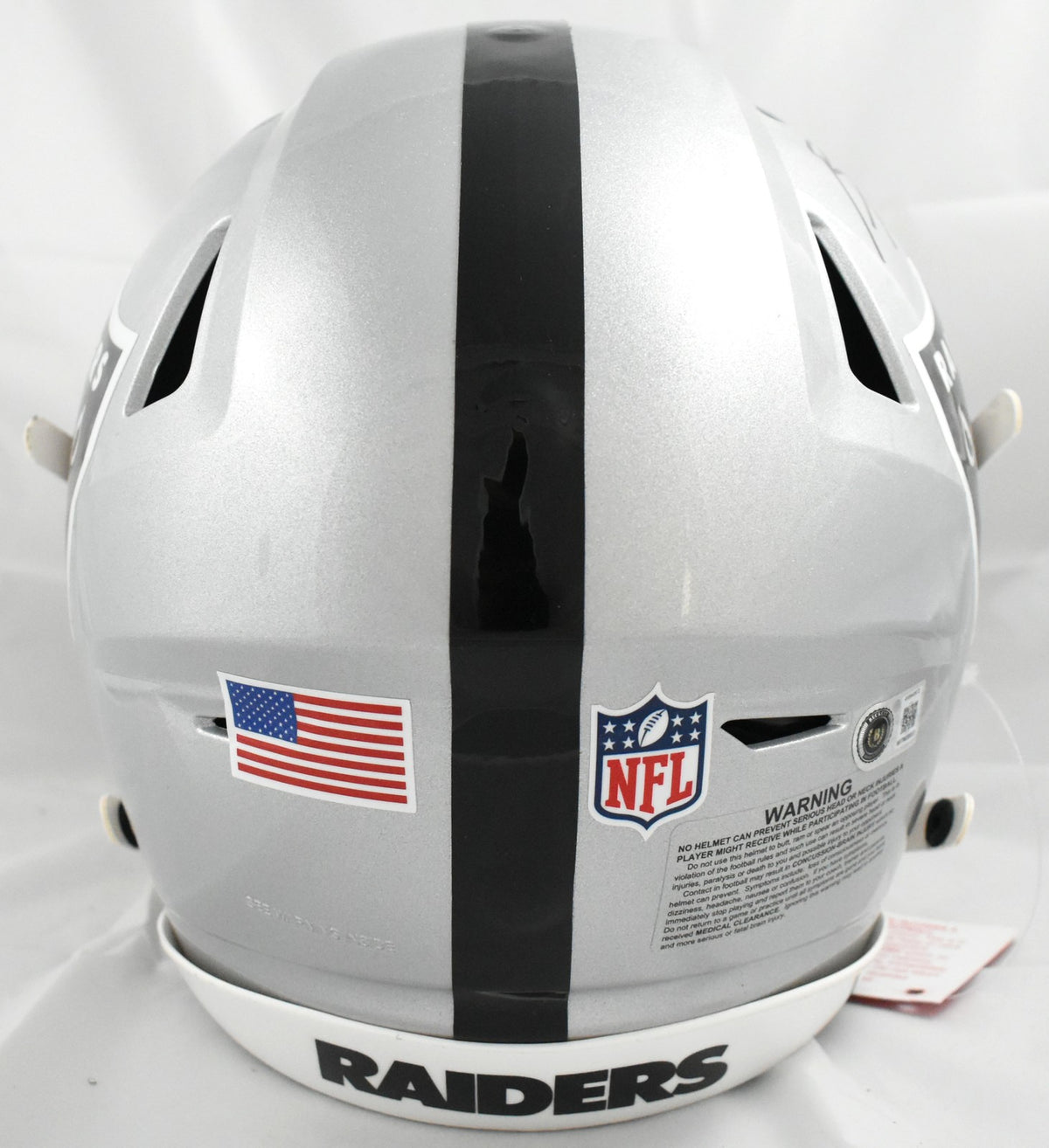 Brock Bowers Signed Las Vegas Raiders Full Size Speedflex Helmet