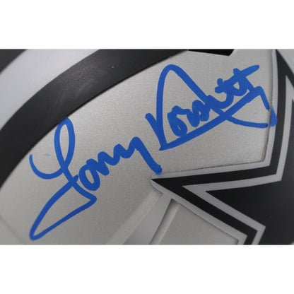 Tony Dorsett Dallas Cowboys Rave Mini Helmet Autographed