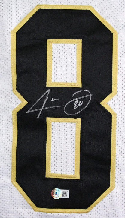 Jarvis Landry Autographed White Custom Football Jersey