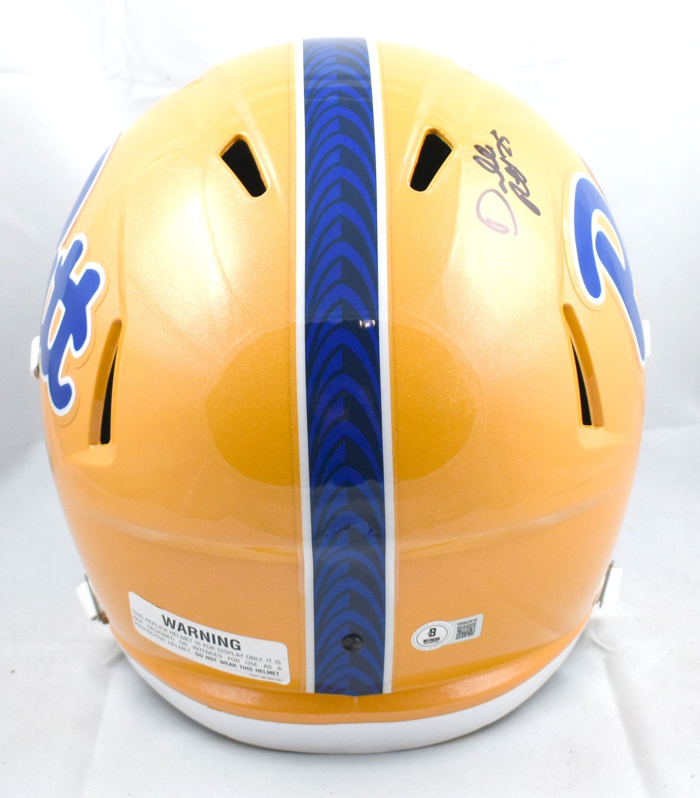 Darrelle Revis Autographed Pittsburgh Panthers Full Size Speed Helmet