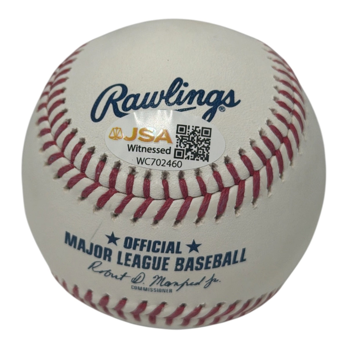 Andrew Fischer Autographed Milwaukee Brewers Official MLB Baseball