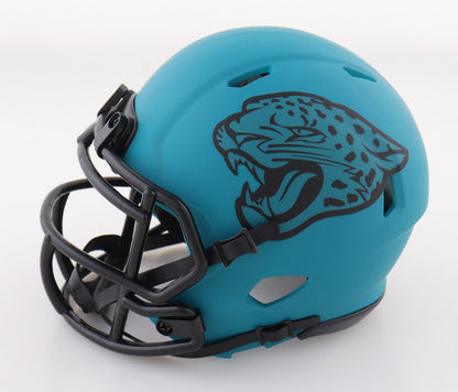 Maurice Jones-Drew Jacksonville Jaguars Signed Rave Alternate Mini Helmet
