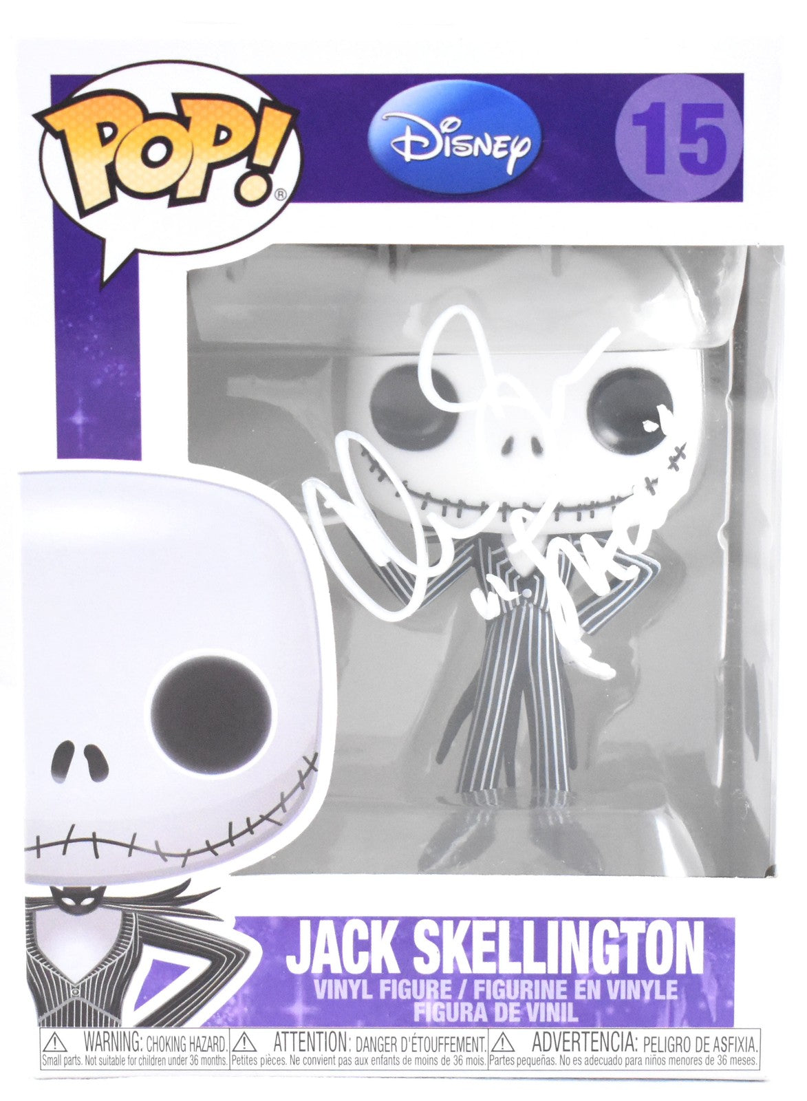 Chris Sarandon Signed Jack Skellington Funko Pop #15 - Beckett