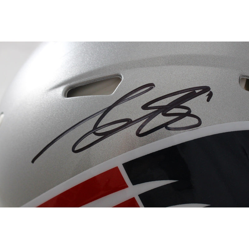 AJ Brown Signed New England Patriots Full Size Authentic Helmet