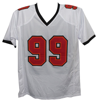 Warren Sapp Signed Tampa Bay Buccaneers Custom Jersey - HOF Inscription