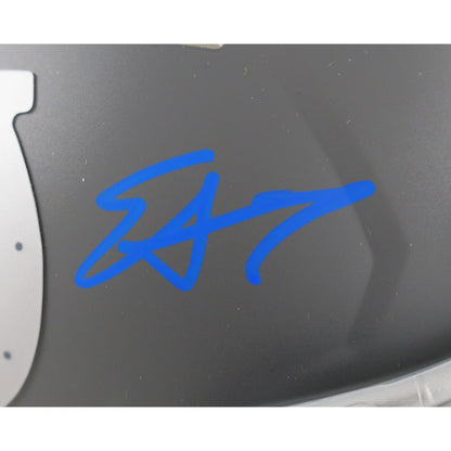 Edgerrin James Autographed Indianapolis Colts Slate Mini Helmet