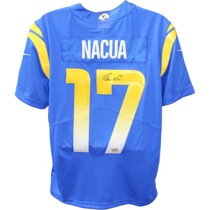 Puka Nacua Signed Los Angeles Rams Nike Limited Jersey