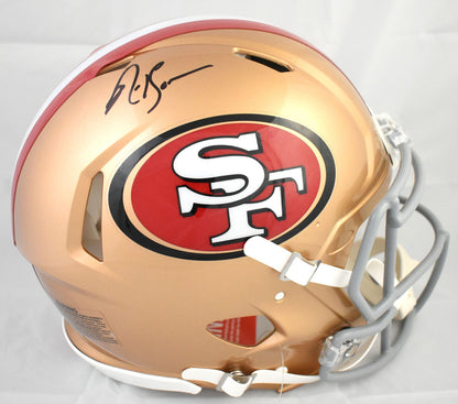 NaVorro Bowman Autographed San Francisco 49ers Speed Authentic Helmet