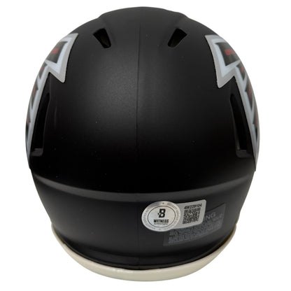Michael Penix Jr. Signed Atlanta Falcons Speed Mini Helmet (Beckett COA)
