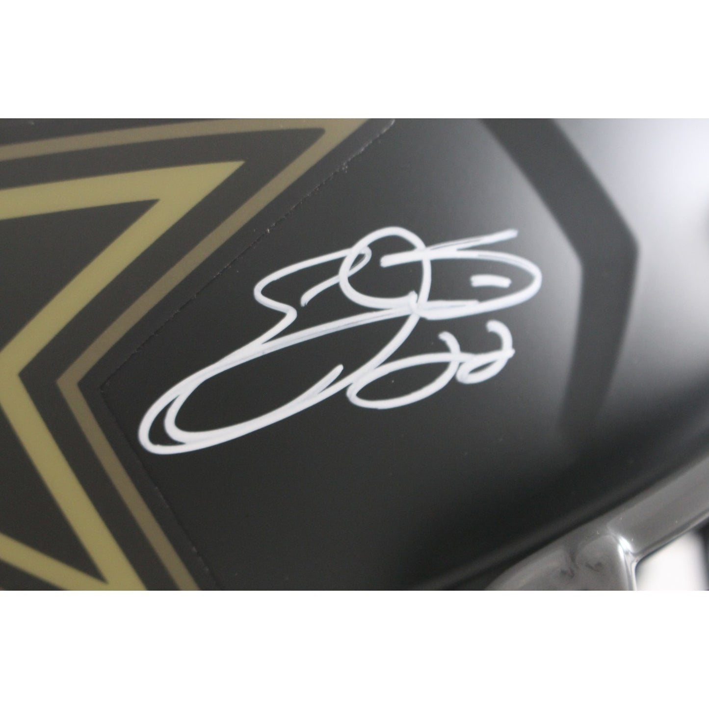 Emmitt Smith Dallas Cowboys Autographed 2025 Salute to Service Full Size Helmet