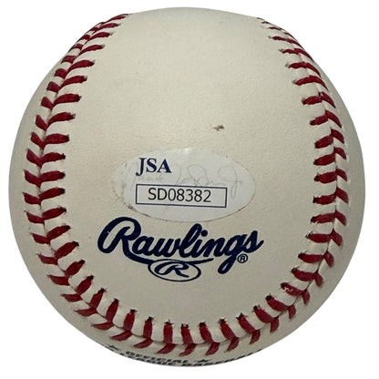 Jack Eichel Autographed ROMLB Baseball (Vegas Golden Knights)