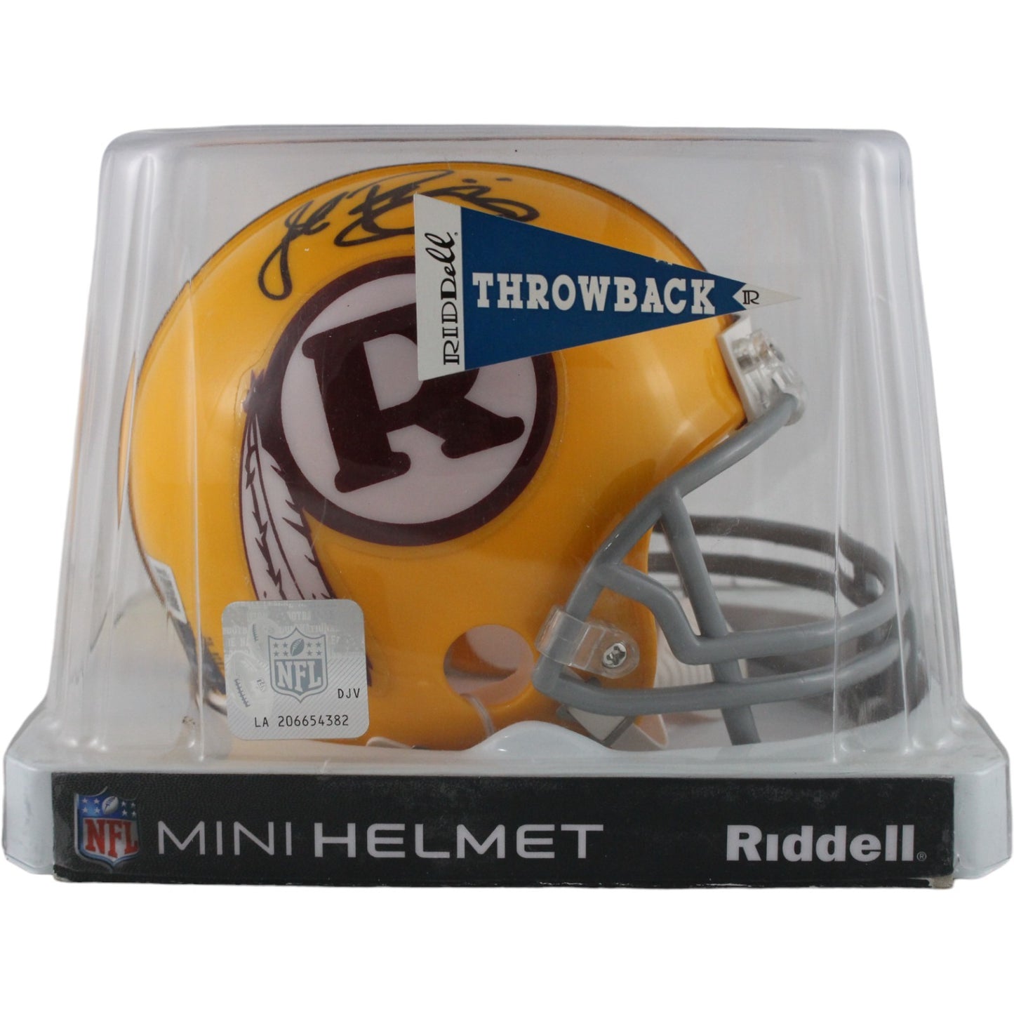 John Riggins Washington Redskins Autographed VSR4 Throwback Mini Helmet