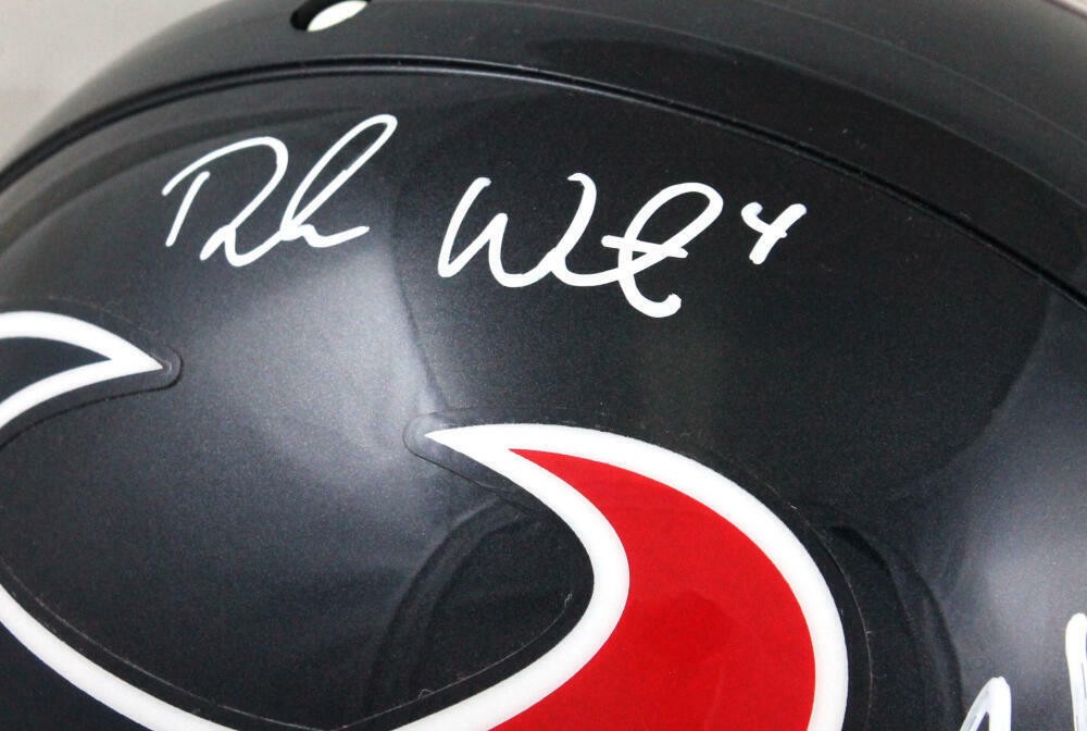Deshaun Watson & DeAndre Hopkins Signed Houston Texans Proline Helmet - White