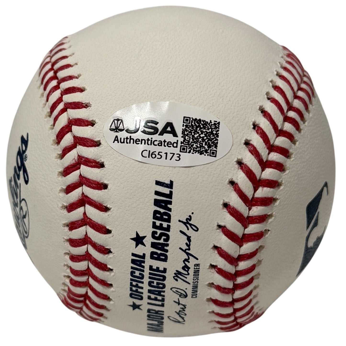 Jackson Merrill Full Name Signed San Diego Padres Official MLB Baseball JSA