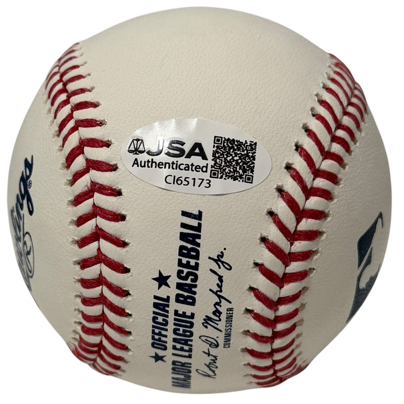 Jackson Merrill Full Name Signed San Diego Padres Official MLB Baseball JSA