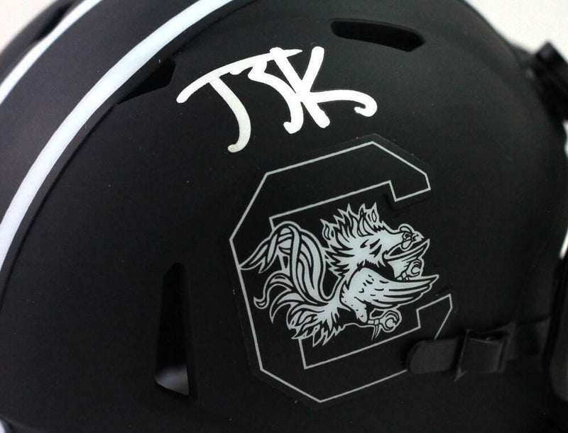 Javon Kinlaw Signed South Carolina Gamecocks Eclipse Mini Helmet