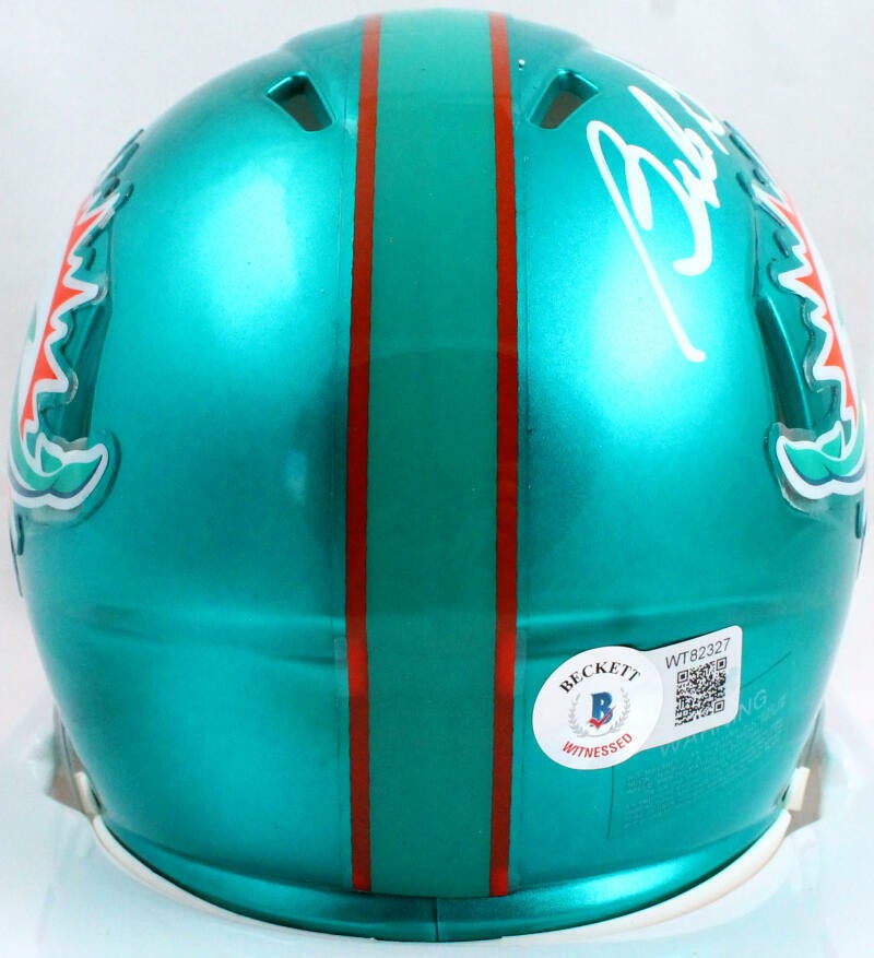 Bob Griese Signed Miami Dolphins Flash Speed Mini Helmet