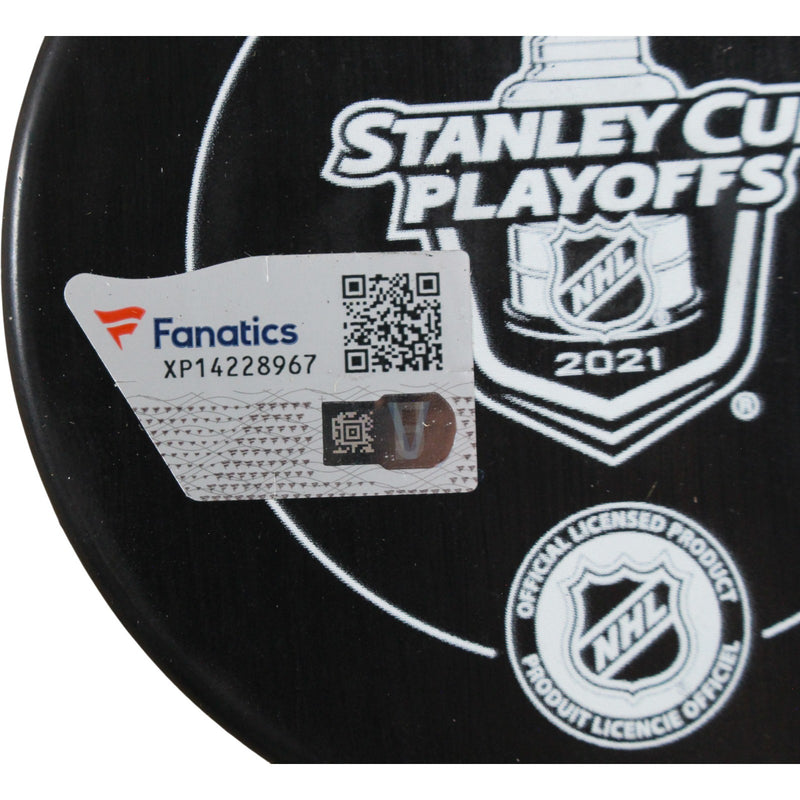 Patrick Maroon Autographed Tampa Bay Lightning 2021 Stanley Cup Champs Puck