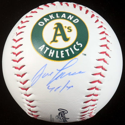 Jose Canseco Autographed Oakland Athletics Baseball - "40/40" Inscription