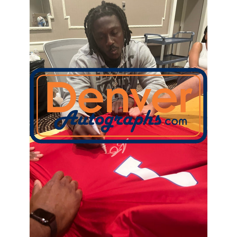 AJ Brown Autographed New England Patriots Jersey