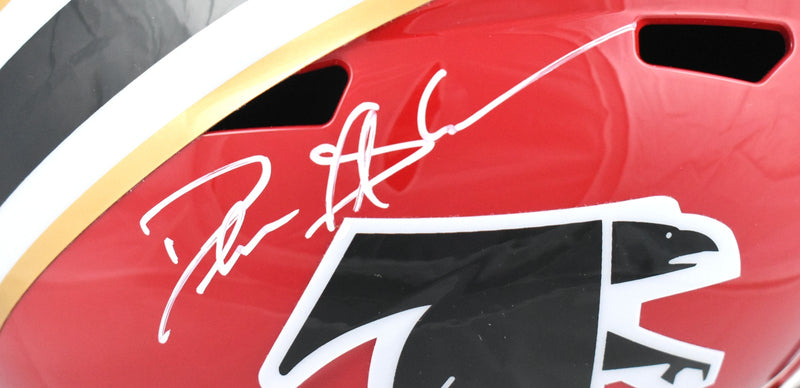 Deion Sanders Signed Atlanta Falcons 1966-69 Full Size Speed Helmet