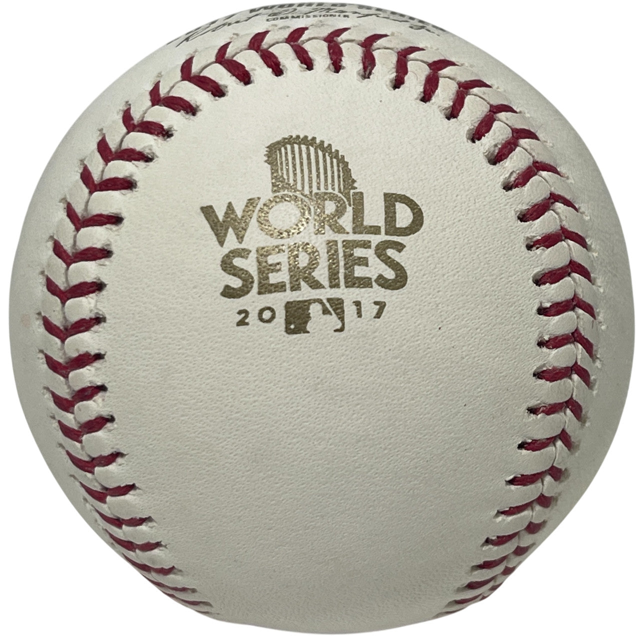 Chris Devenski Signed 2017 World Series Baseball "Devo" Inscription BAS