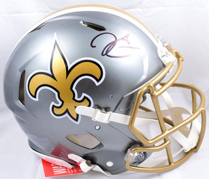 Derek Carr Signed New Orleans Saints Full Size Flash Speed Authentic Helmet