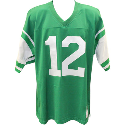 Joe Namath Signed New York Jets Green Mitchell & Ness Jersey