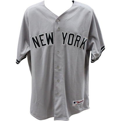 Luis Severino Signed New York Yankees Grey Majestic Jersey