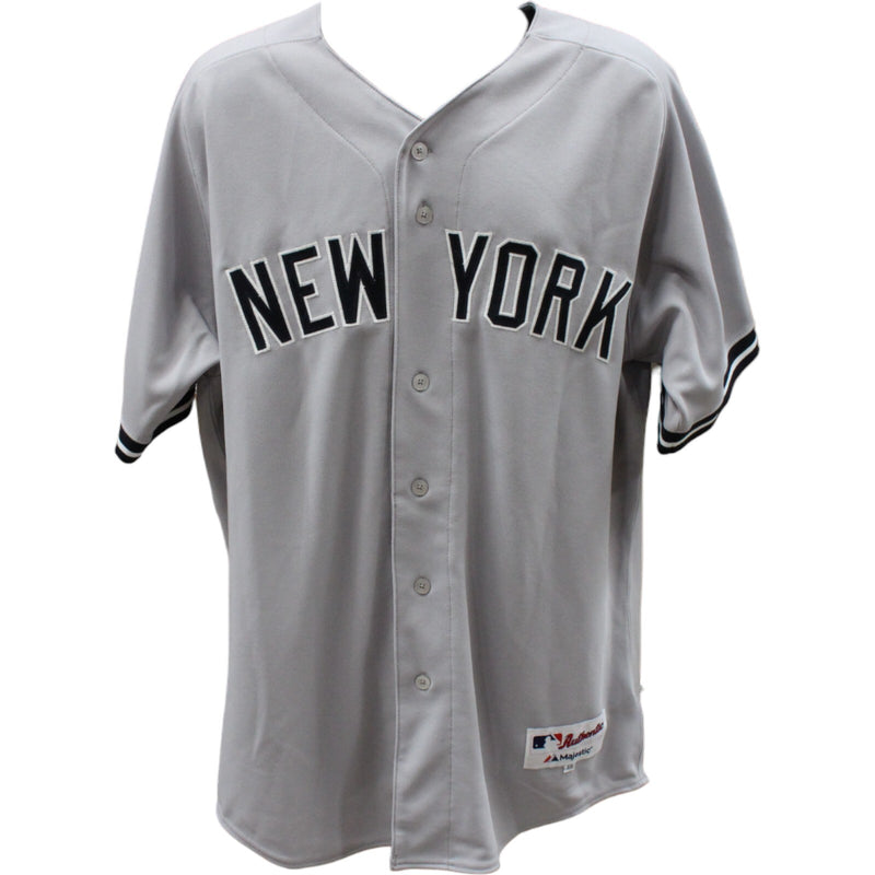 Luis Severino Signed New York Yankees Grey Majestic Jersey