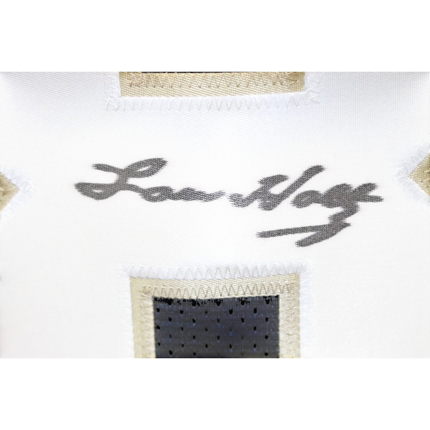 Lou Holtz Signed Blue Custom College Style Jersey