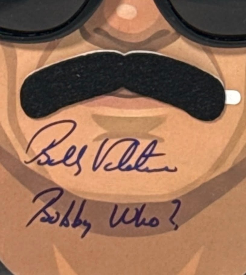 Bobby Valentine Signed New York Mets Disguise Stadium Giveaway
