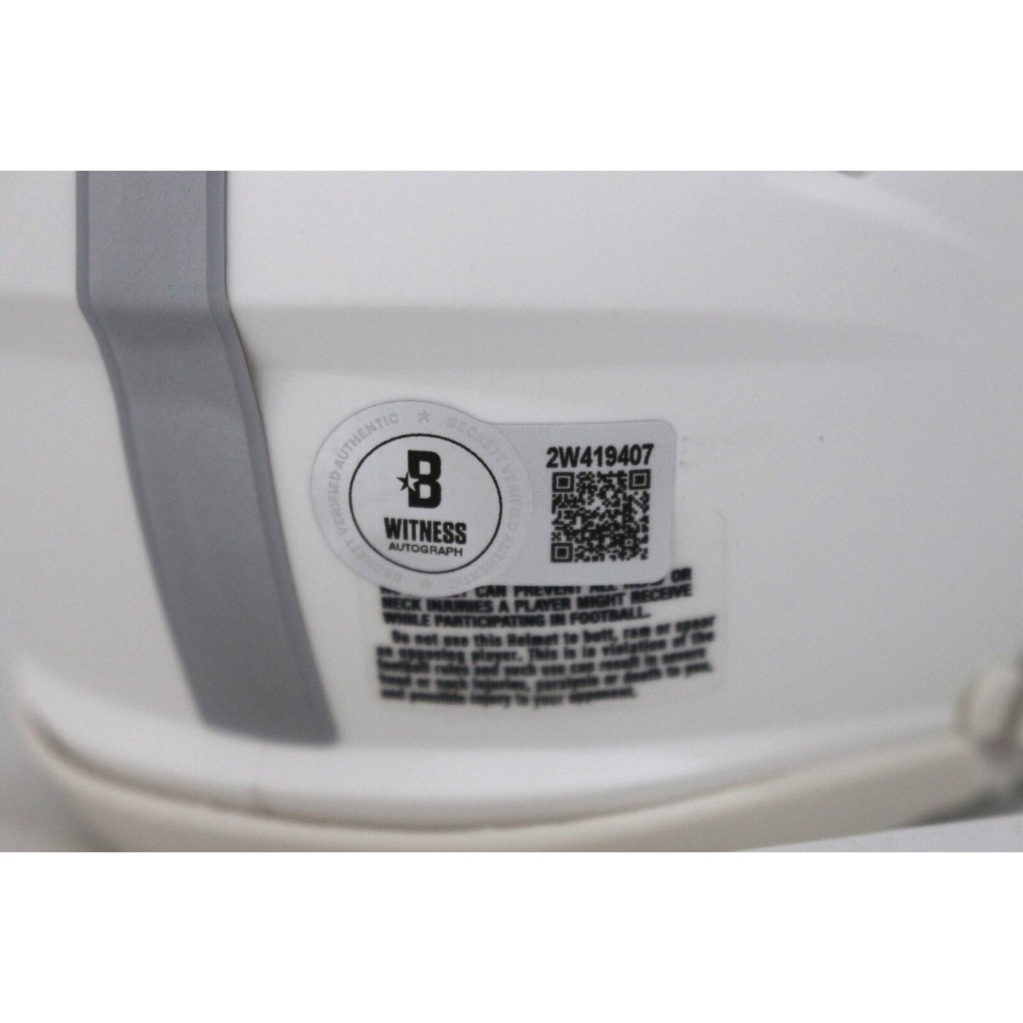 Randy Moss Signed Minnesota Vikings 2024 Alternate Mini Helmet