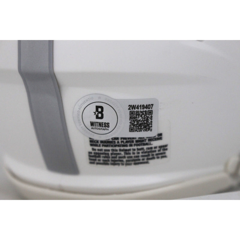 Randy Moss Signed Minnesota Vikings 2024 Alternate Mini Helmet