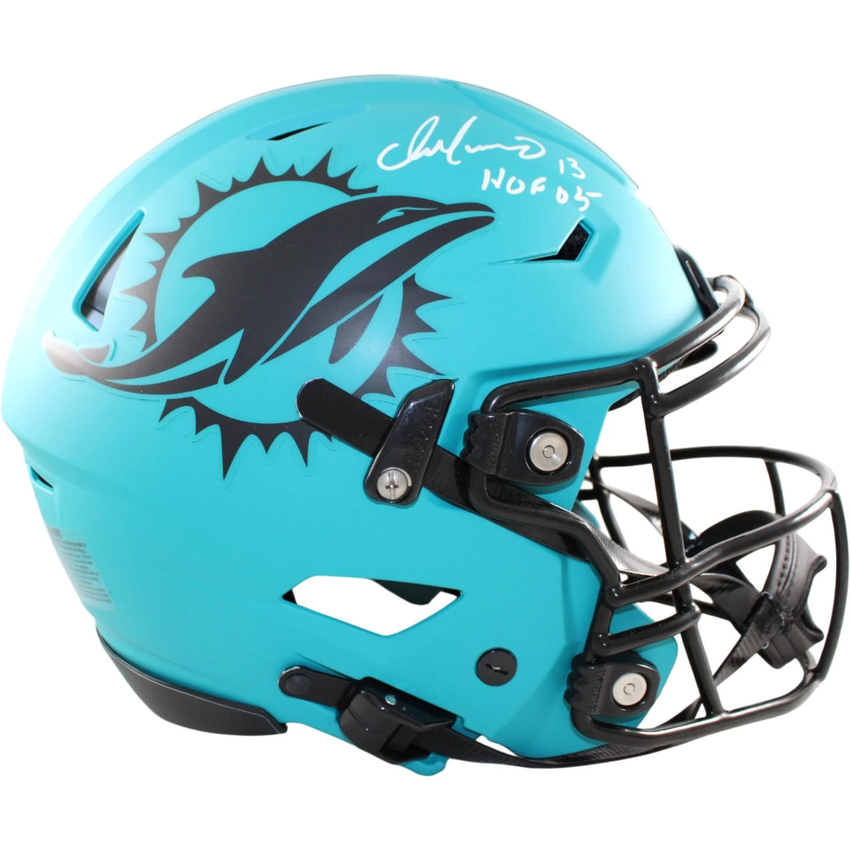 Dan Marino Autographed Miami Dolphins Speedflex Rave Helmet